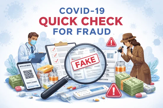 COVID -19 Quick Check For Fraud